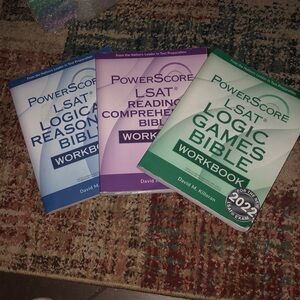 LSAT Workbook Set - Blue, Purple, Green